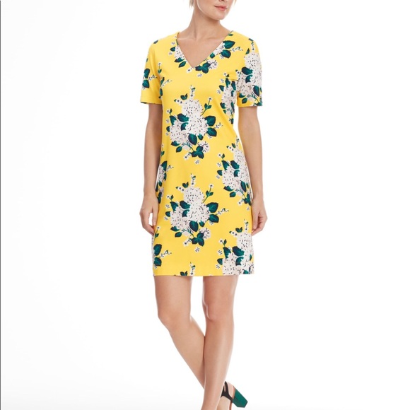 Draper James Dresses & Skirts - Draper James yellow flowered dress